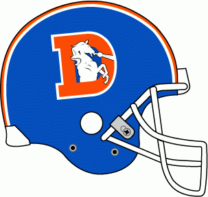 Denver Broncos 1975-1996 Helmet Logo t shirts iron on transfers